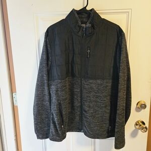 Freecountry Men's Black and Gray Jacket